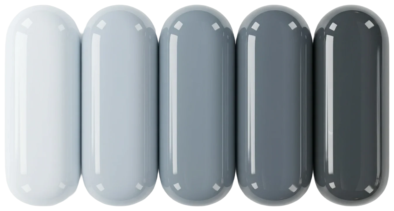 Mist collection: five glossy pills from Fog to Storm