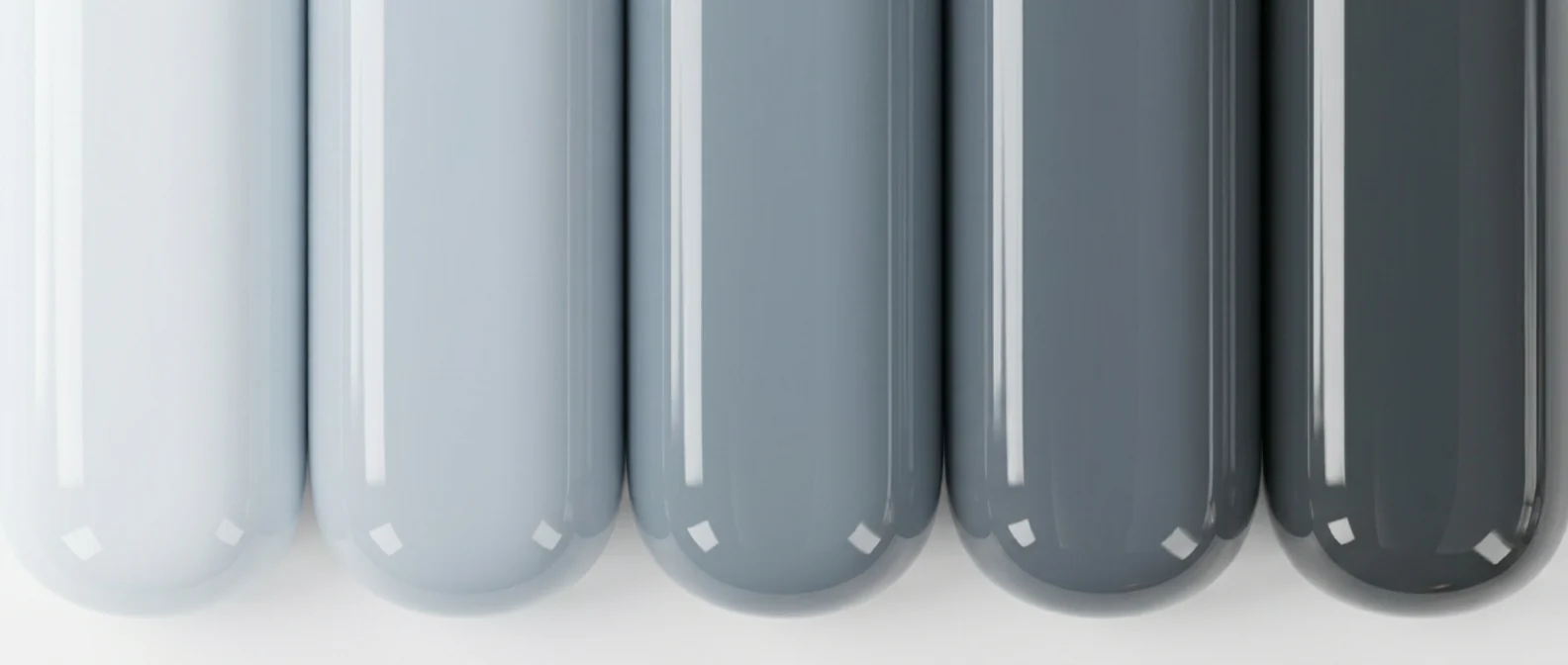 Mist collection, glossy colour study