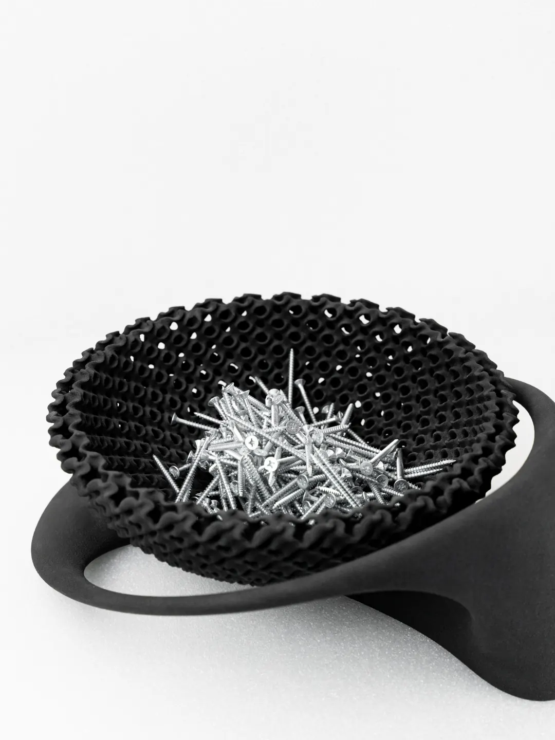 Caldera Bowl, quartz sand, by Rollo Studio, view 2