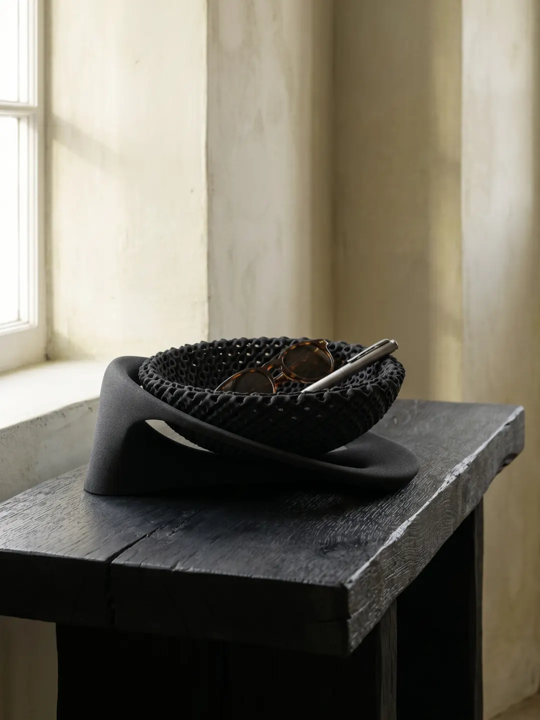 Caldera Bowl, quartz sand, by Rollo Studio, view 5