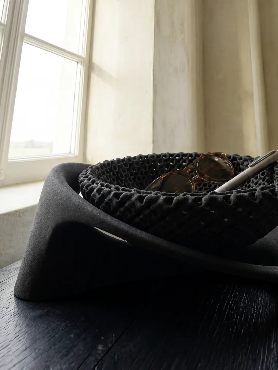 Caldera Bowl, quartz sand, by Rollo Studio, view 8