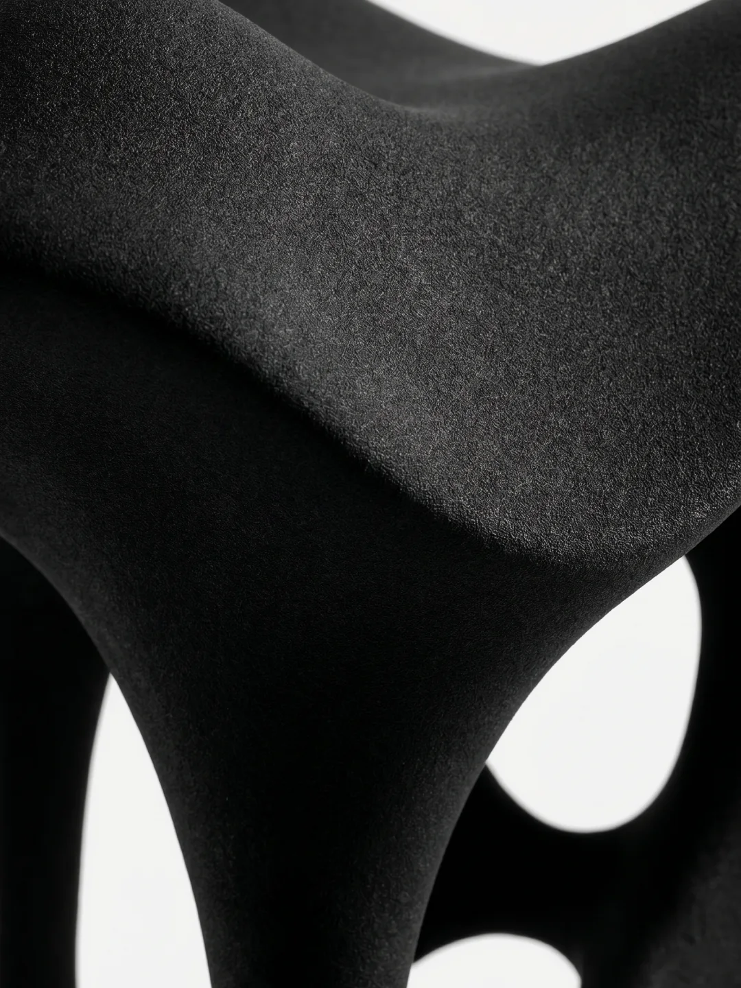Canopy Pedestal, quartz sand, by Rollo Studio, view 5