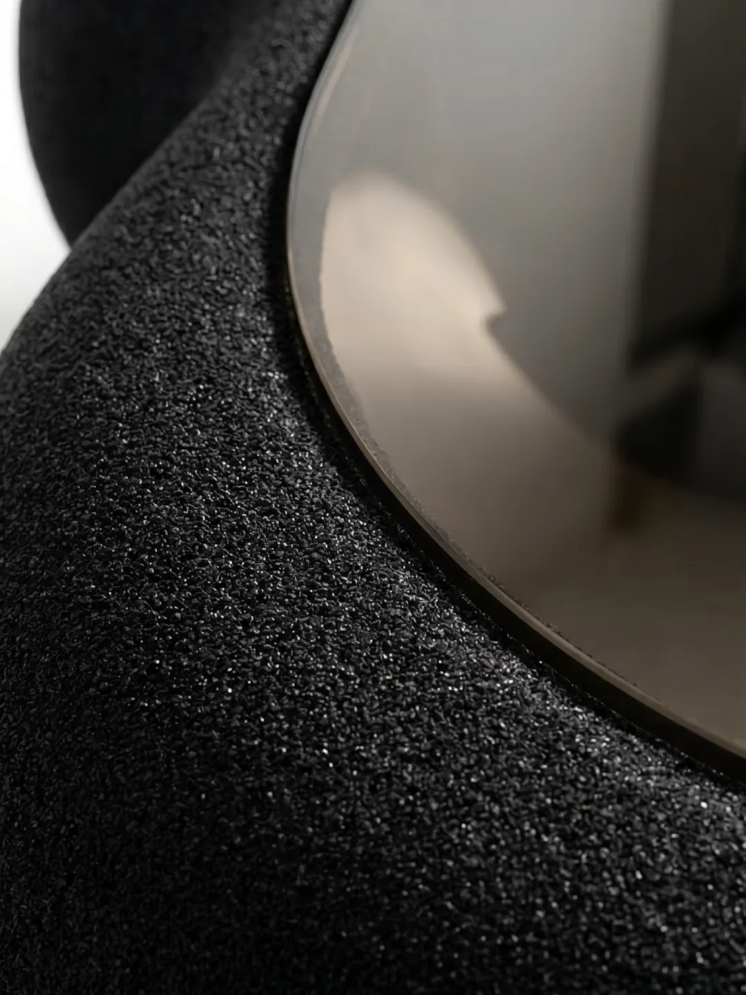 Cove Coffee Table, quartz sand, by Rollo Studio, view 2