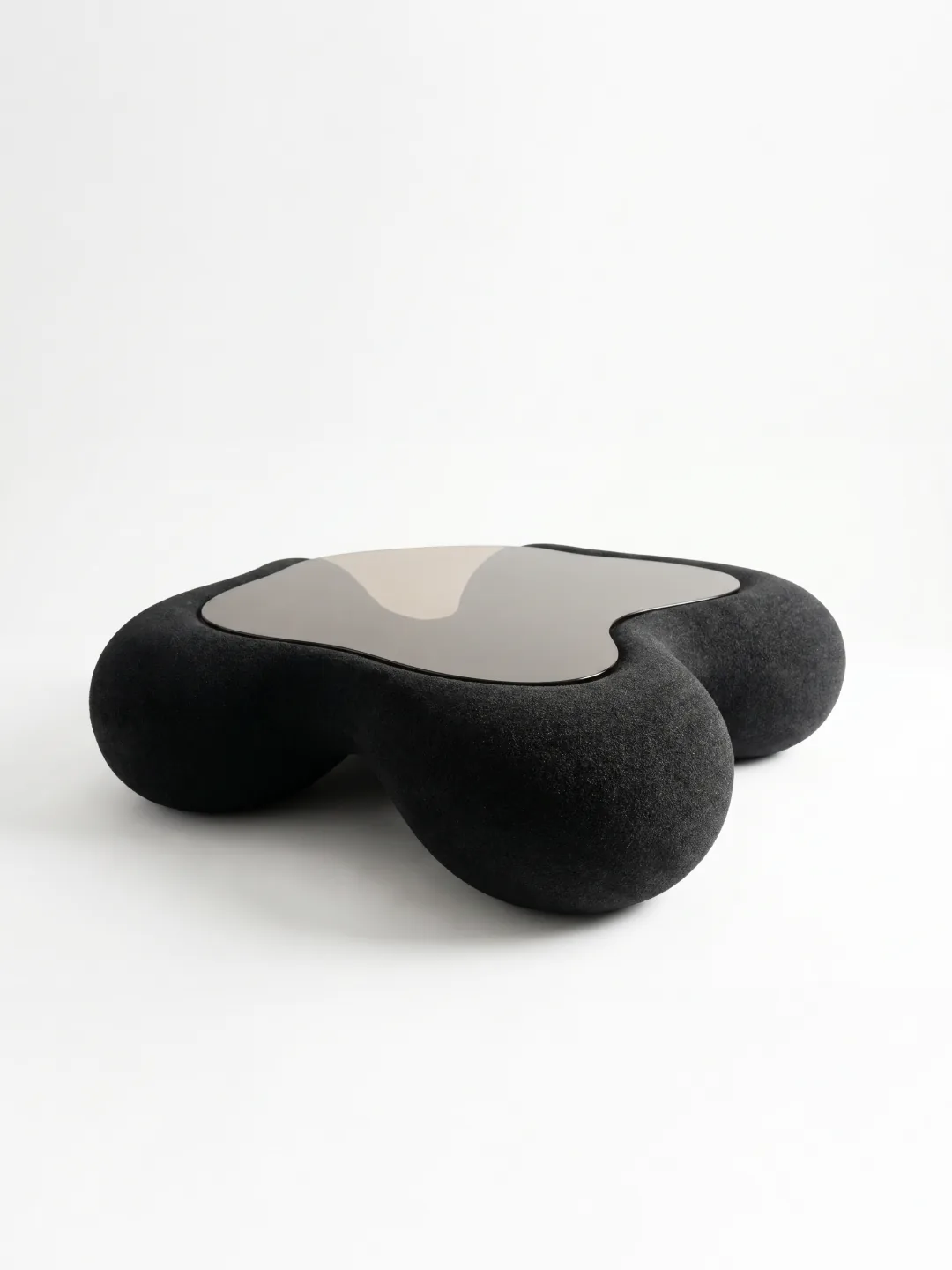 Cove Coffee Table, quartz sand, by Rollo Studio, view 5
