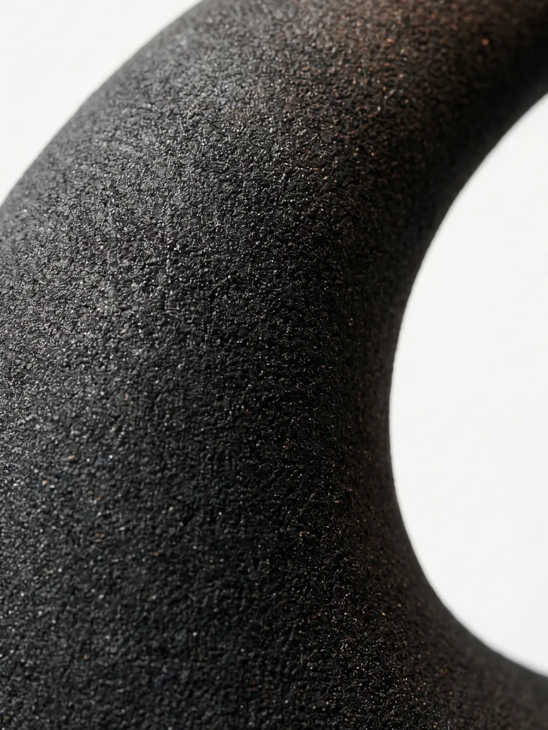 Lull Candleholder, quartz sand, by Rollo Studio, view 2