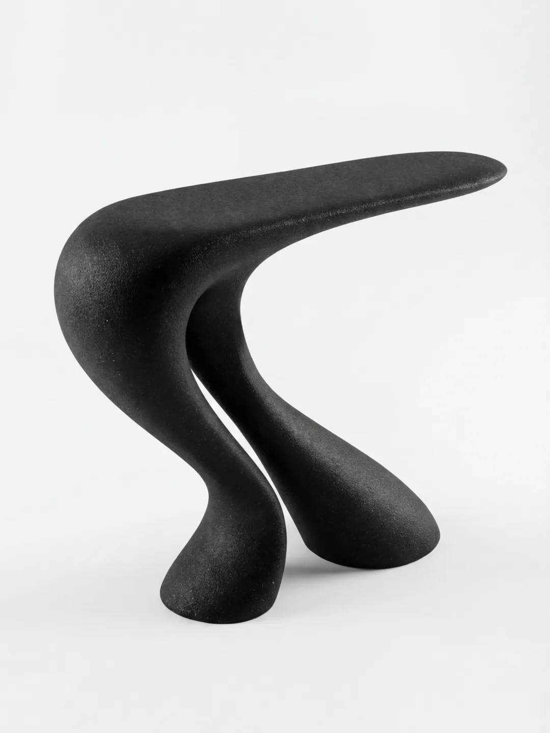 Stryde Console Table, quartz sand, by Rollo Studio, view 3