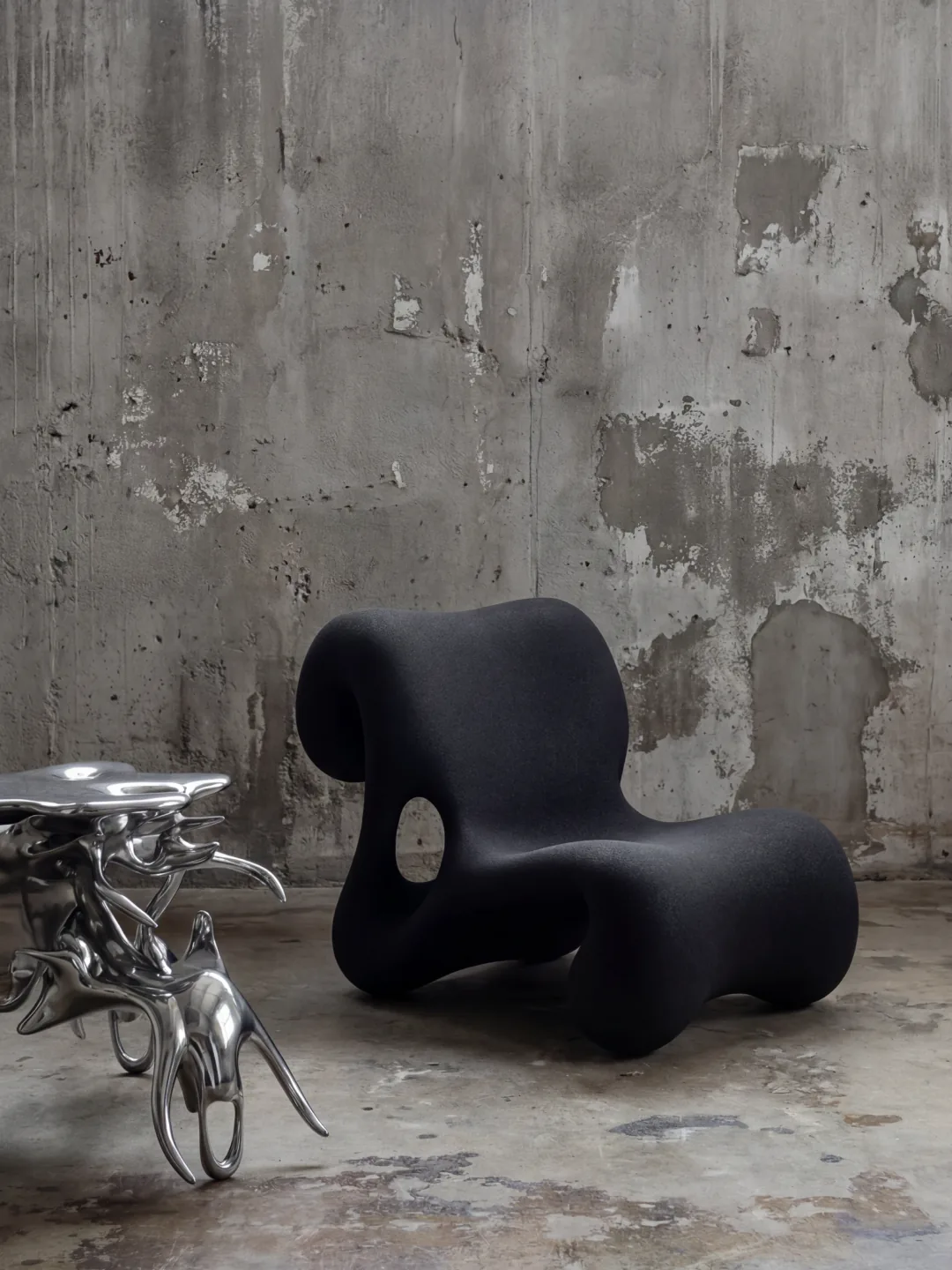Sulky Sand Chair, quartz sand, by Rollo Studio, view 13