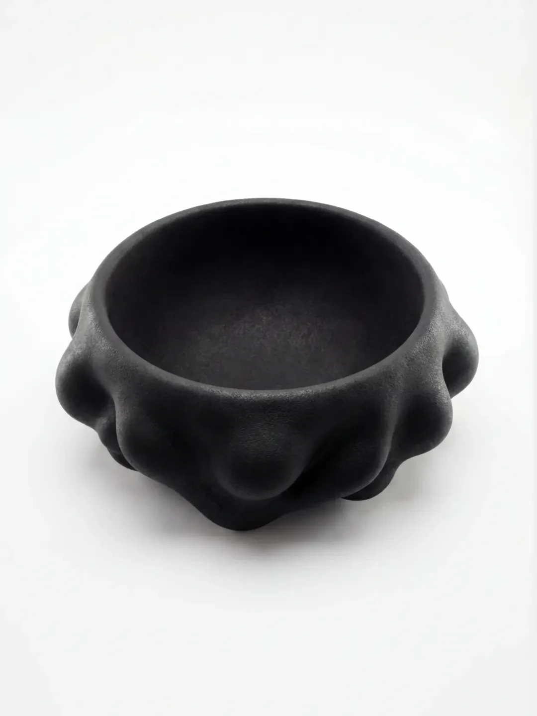 Vessel V4 Vase, quartz sand, by Rollo Studio, view 5