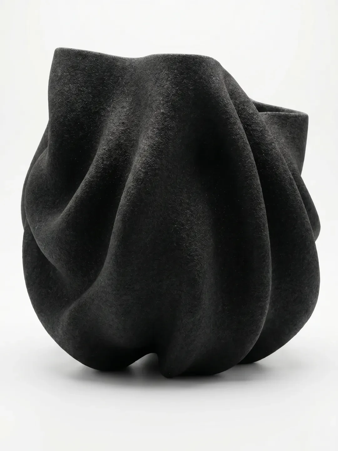 Vessel V8 Vase, quartz sand, by Rollo Studio, view 5