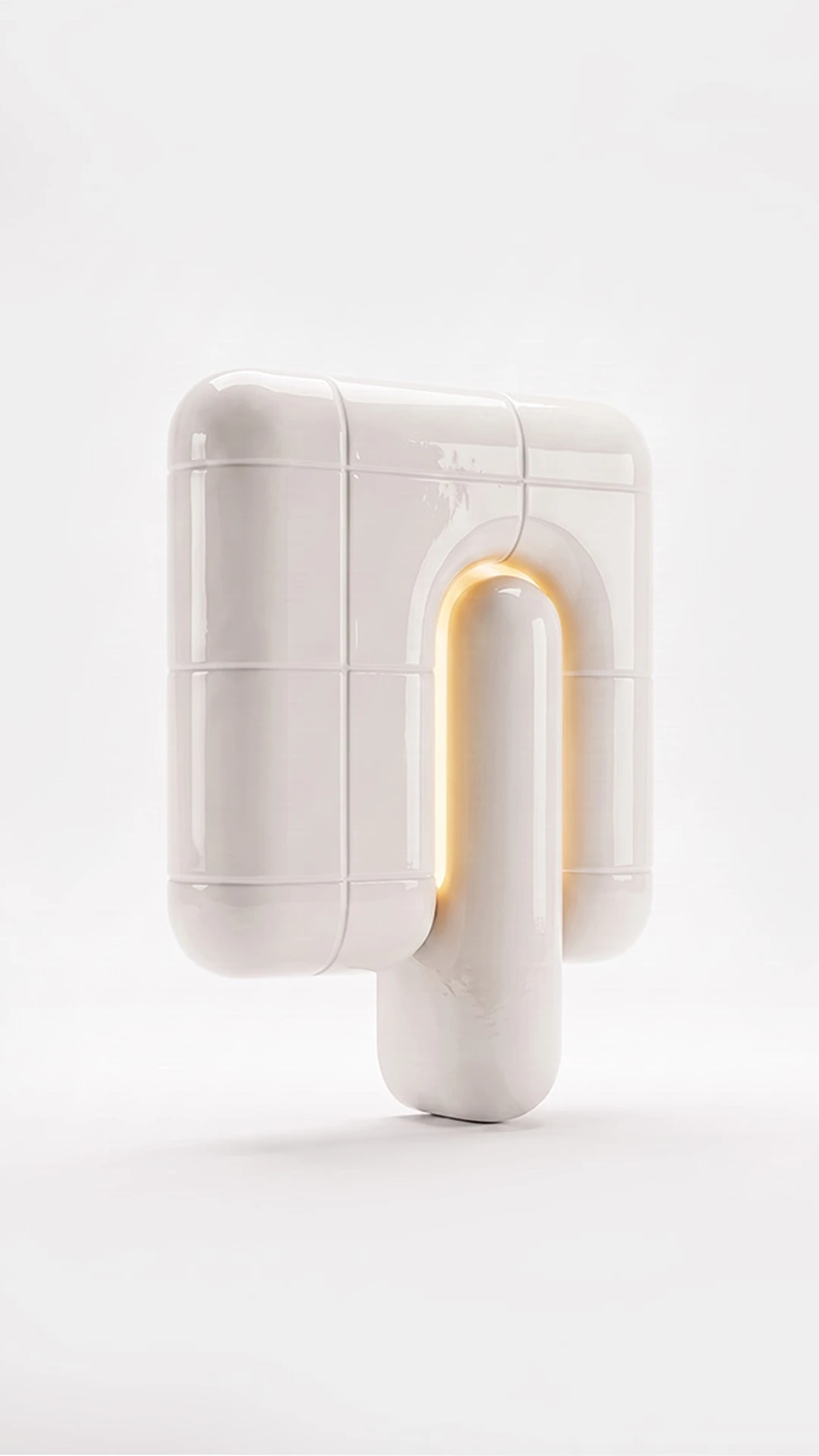 U·013 Wall Lamp in Chalk
