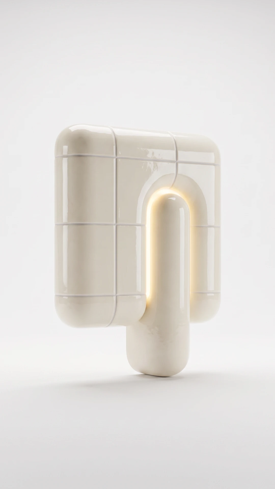 U·013 Wall Lamp in Cream