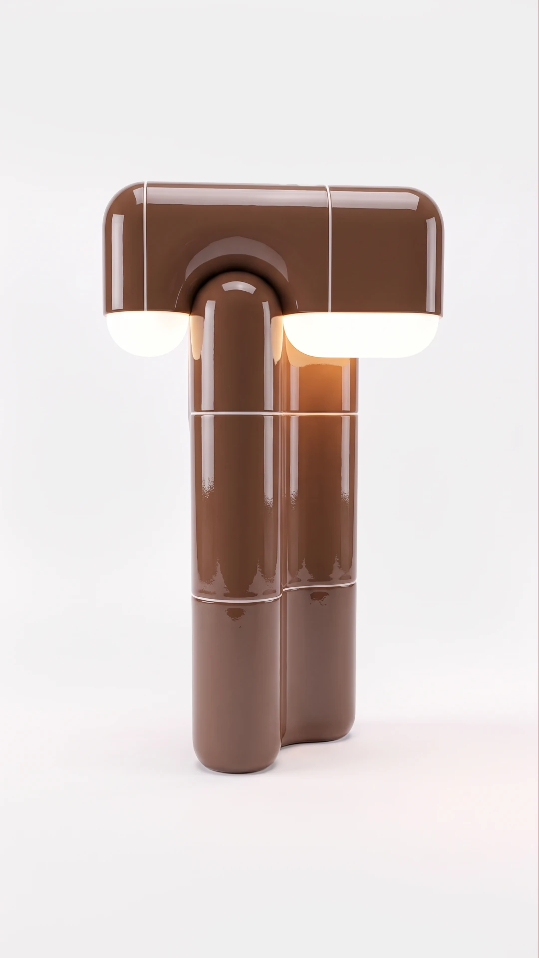 U·016 Table Lamp in Umber