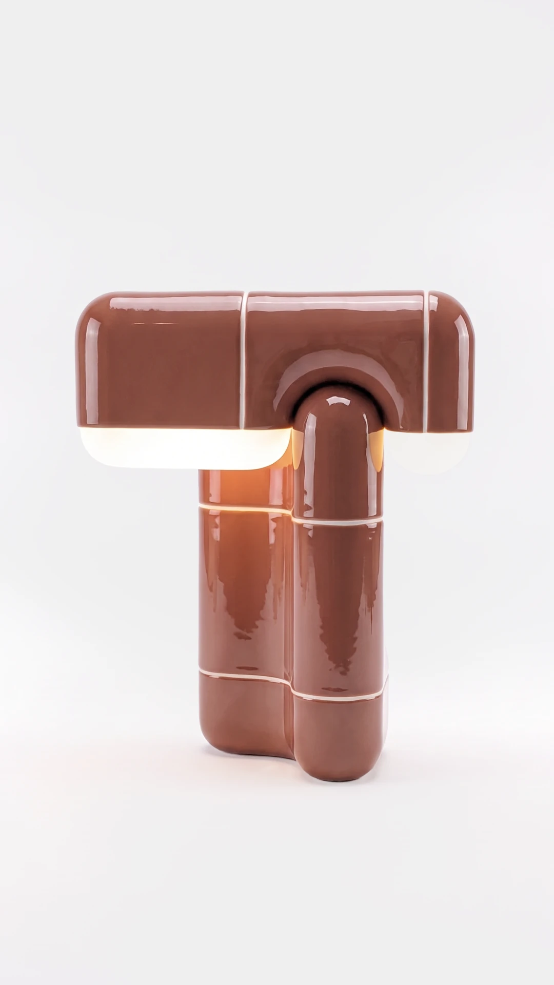 U·018 Table Lamp in Oxide