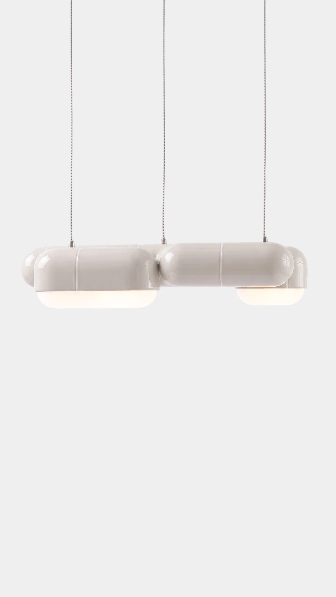 U·044 Pendant in Chalk